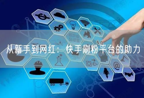 从新手到网红：快手刷粉平台的助力