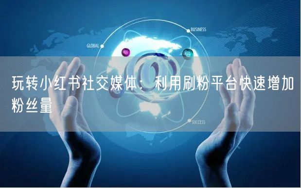 玩转小红书社交媒体：利用刷粉平台快速增加粉丝量