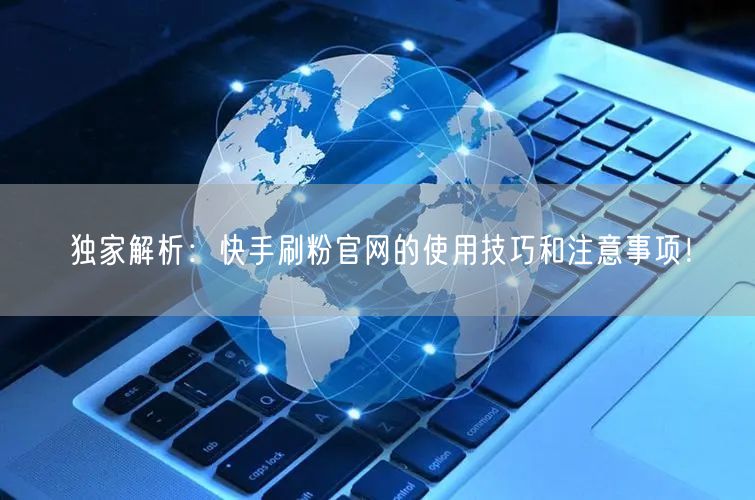 独家解析：快手刷粉官网的使用技巧和注意事项！