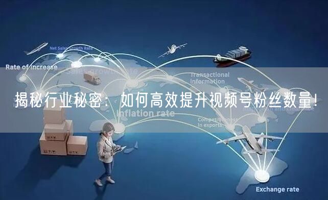 揭秘行业秘密：如何高效提升视频号粉丝数量！