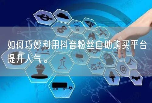 如何巧妙利用抖音粉丝自助购买平台提升人气。