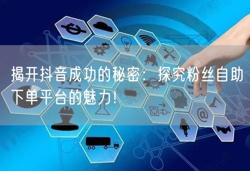 揭开抖音成功的秘密：探究粉丝自助下单平台的魅力！