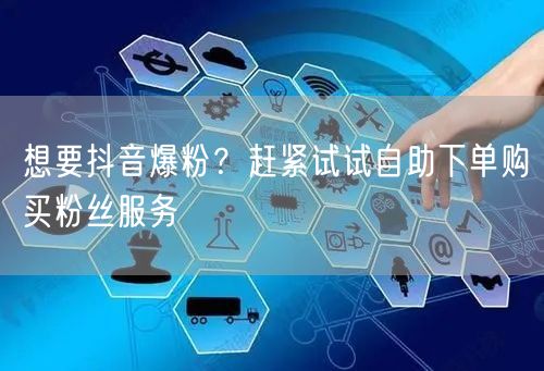 想要抖音爆粉？赶紧试试自助下单购买粉丝服务
