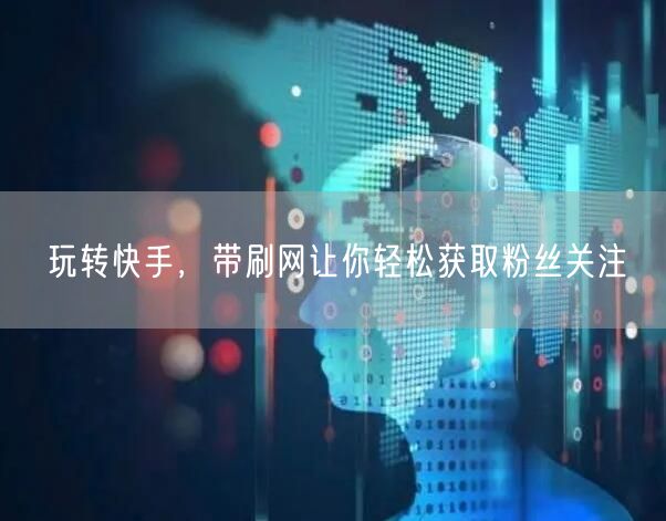 玩转快手，带刷网让你轻松获取粉丝关注