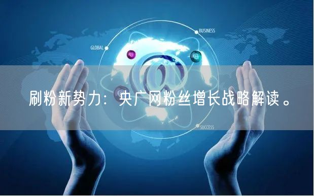 刷粉新势力：央广网粉丝增长战略解读。