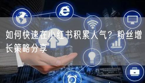 如何快速在小红书积累人气？粉丝增长策略分享