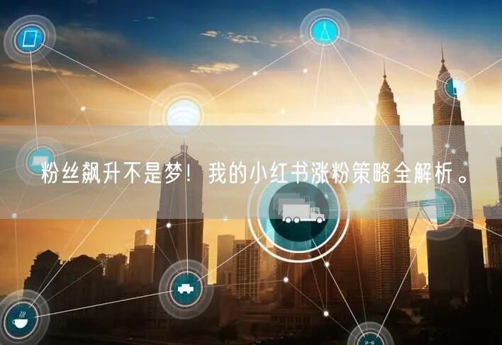 粉丝飙升不是梦！我的小红书涨粉策略全解析。