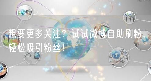想要更多关注？试试微博自助刷粉，轻松吸引粉丝！
