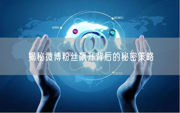 揭秘微博粉丝飙升背后的秘密策略