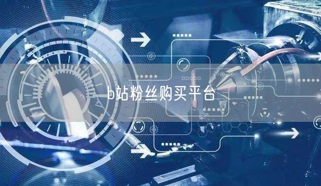 b站粉丝购买平台
