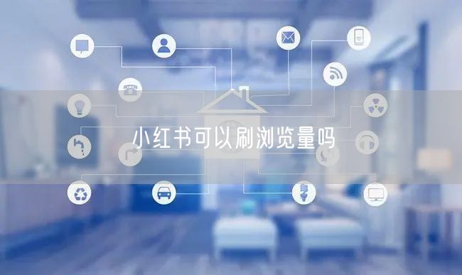 小红书可以刷浏览量吗